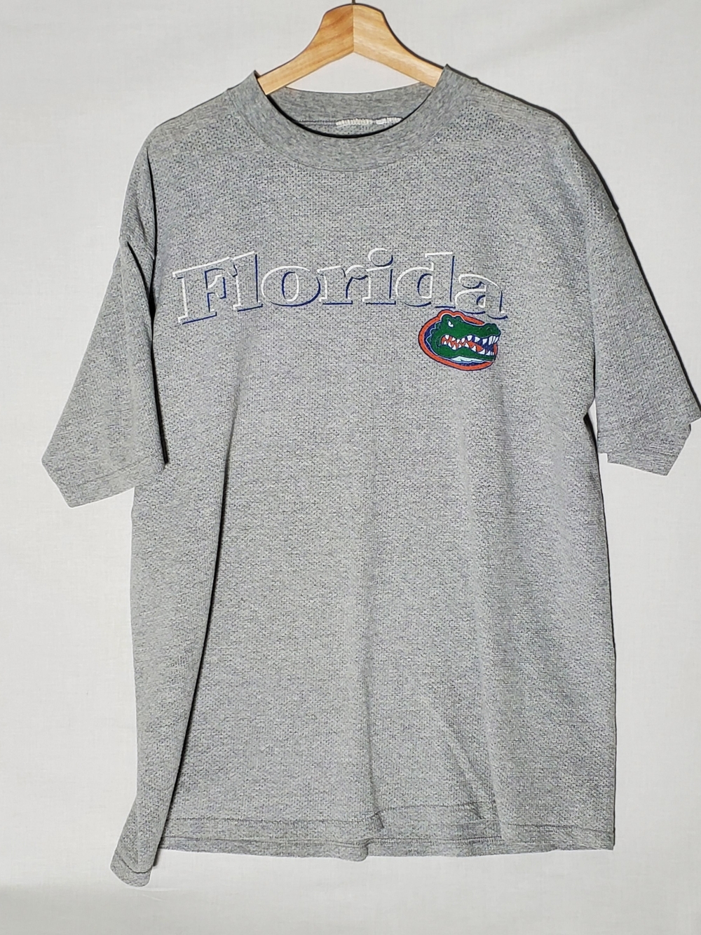 Vintage 90s Y2K Florida Gators Short Sleeve Tee Heavyweight Textured Mens XL XXL